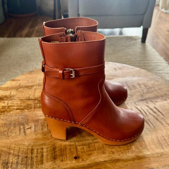 NWOT Swedish Hasbeens Jodhpur Bootie Sz 9 - Picture 8 of 11